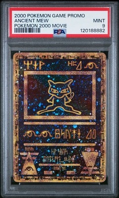 2000 POKEMON GAME MOVIE POKEMON 2000 MOVIE ANCIENT MEW PSA 9