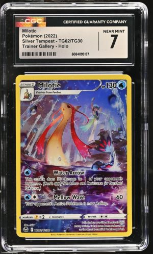 Milotic 2022 Pokemon Silver Tempest CGC 7 #TG02