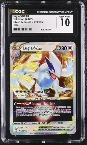 Pokemon Lugia VSTAR  139/195 - Silver Tempest - CGC 10 Gem Mint