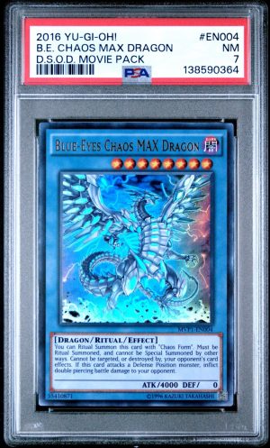 2016 #MVP1-EN004 BLUE-EYES CHAOS MAX DRAGON PSA 7
